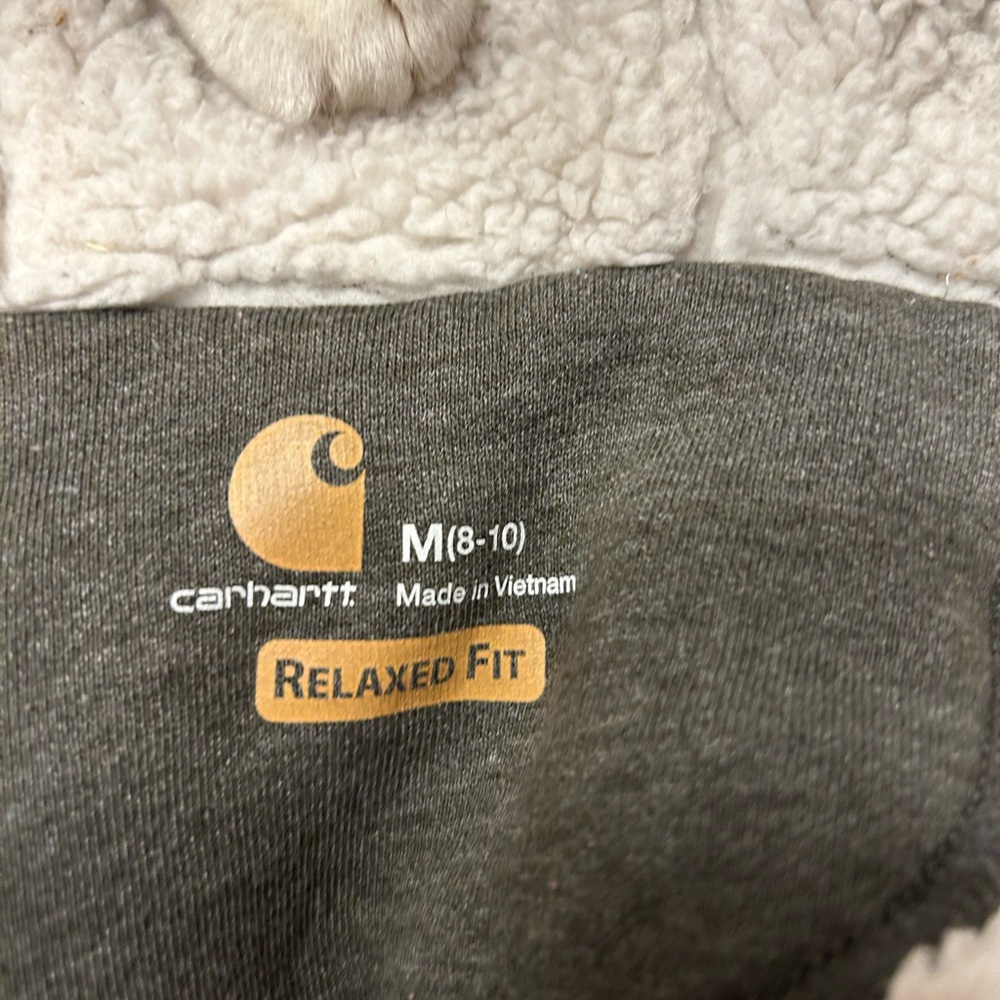 Hooded Carhartt Gray Jacket - Relaxed Fit